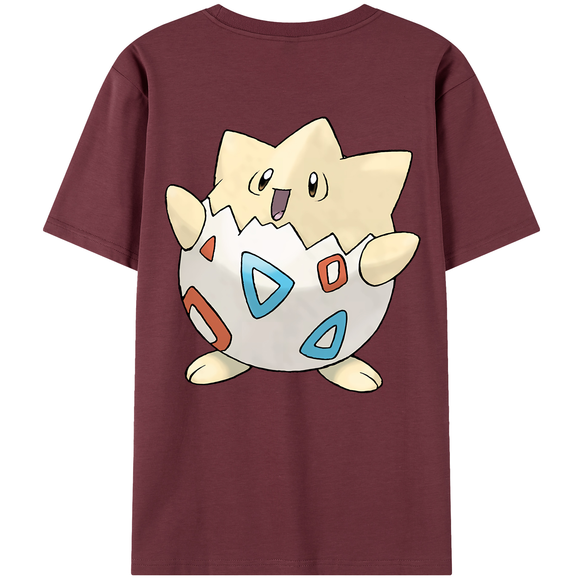 （画像用） ポケットモンスター Pokémon 綿100％半袖Tシャツ（背面プリント）